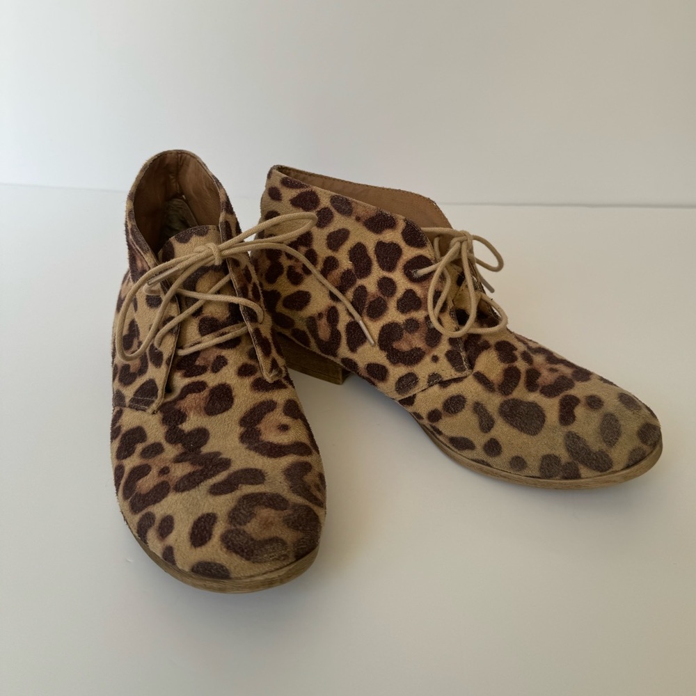 MADDEN GIRL LEOPARD PRINT BOOTIES